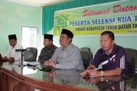 Kakan Kemenag membuka secara resmi Seleksi KUA Teladan tingkat kabupaten Tanah Datar